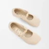 Pebble Soft Ballerina in Nappa Lambskin