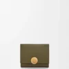 Pebble Trifold Wallet in Pebble Grained Calfskin Pebble Trifold Wallet in Pebble Grained Calfskin