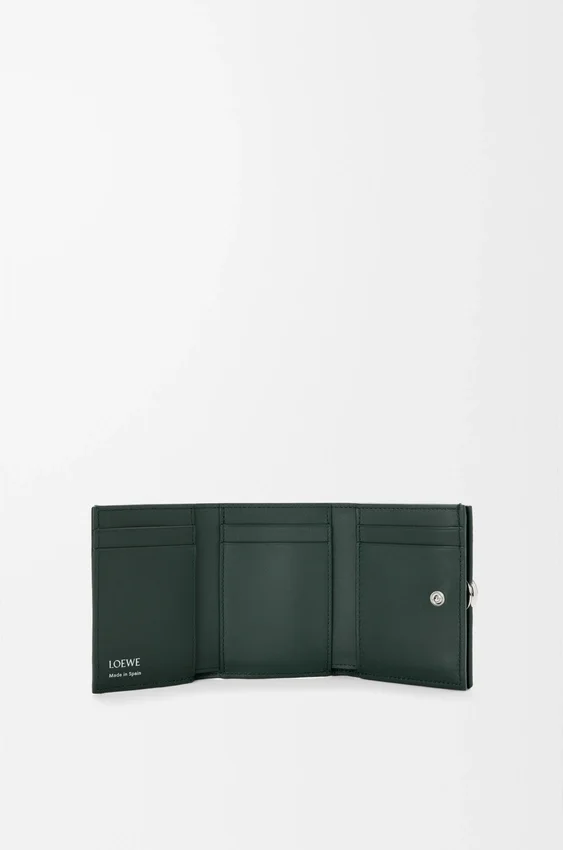 Pebble Trifold Wallet in Pebble Grained Calfskin Pebble Trifold Wallet in Pebble Grained Calfskin