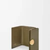 Pebble Trifold Wallet in Pebble Grained Calfskin Pebble Trifold Wallet in Pebble Grained Calfskin