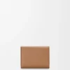 Pebble Trifold Wallet in Pebble Grained Calfskin Pebble Trifold Wallet in Pebble Grained Calfskin