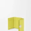 Pebble Trifold Wallet in Shiny Nappa Calfskin Pebble Trifold Wallet in Shiny Nappa Calfskin