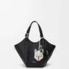 Futurist Cat Keyfob in Calfskin Futurist Cat Keyfob in Calfskin