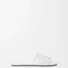 Petal Anagram Slide in Calfskin Petal Anagram Slide in Calfskin