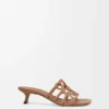 Petal Anagram Slide in Soft Calfskin Petal Anagram Slide in Soft Calfskin