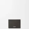 Plain Cardholder in Textured Classic Calfskin Plain Cardholder in Textured Classic Calfskin