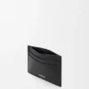 Plain Cardholder in Textured Classic Calfskin Plain Cardholder in Textured Classic Calfskin
