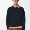 Polo Sweater in Wool Polo Sweater in Wool