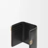 Puffer Anagram Small Vertical Wallet in Shiny Nappa Calfskin Puffer Anagram Small Vertical Wallet in Shiny Nappa Calfskin