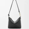 Puzzle Fold Pouch in Shiny Nappa Calfskin Puzzle Fold Pouch in Shiny Nappa Calfskin