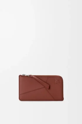 Puzzle Long Coin Cardholder in Classic Calfskin