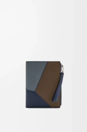 Puzzle Slim Compact Wallet in Classic Calfskin