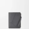 Puzzle Slim Compact Wallet in Supple Grained Calfskin Puzzle Slim Compact Wallet in Supple Grained Calfskin