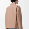 Pyjama Blouse in Nappa Lambskin