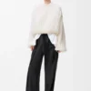 Pyjama Trousers in Silk and Cotton