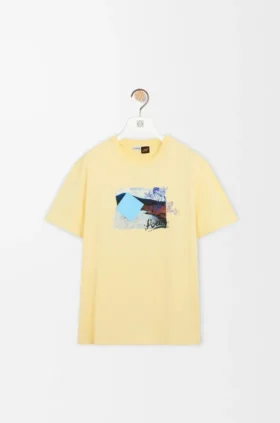 Relaxed Fit T-Shirt in Technical Cotton