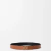 Reversible Anagram Belt in Smooth Calfskin