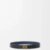 Reversible Anagram Belt in Smooth Calfskin
