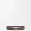 Reversible Anagram Belt in Smooth Calfskin