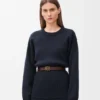 Reversible Anagram Belt in Smooth Calfskin Reversible Anagram Belt in Smooth Calfskin