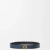 Reversible Anagram Belt in Smooth Calfskin