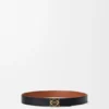 Reversible Anagram Belt in Smooth Calfskin