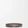 Reversible Anagram Belt in Smooth Calfskin