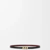 Reversible Coil Belt in Smooth Calfskin Reversible Coil Belt in Smooth Calfskin