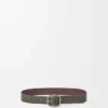 Reversible Loop Belt in Supple Grained Calfskin