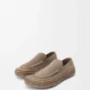 Rio Loafer in Suede and Raffia Rio Loafer in Suede and Raffia