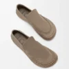Rio Loafer in Suede and Raffia Rio Loafer in Suede and Raffia