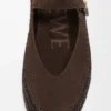 Rio Mary-Jane in Suede and Raffia Rio Mary-Jane in Suede and Raffia