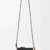 Rio Pouch in Classic Calfskin and Raffia Rio Pouch in Classic Calfskin and Raffia