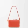 Rio Pouch in Classic Calfskin and Raffia Rio Pouch in Classic Calfskin and Raffia