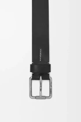 Roller Curve Belt in Vegetable-Tanned Calfskin