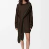 Scarf Dress in Wool Scarf Dress in Wool