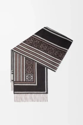 Scarf in Wool and Cashmere