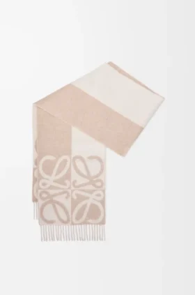 Scarf in Wool and Cashmere