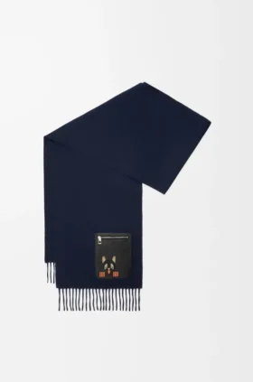 Scarf in Wool and Cashmere