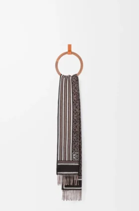 Scarf in Wool and Cashmere