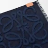 Scarf in Wool, Cotton and Silk Blend Scarf in Wool, Cotton and Silk Blend