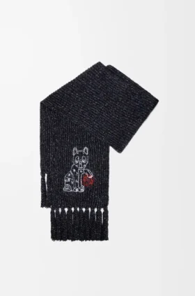 Scarf in Wool, Silk and Alpaca Blend