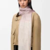 Scarf in Wool, Silk and Cashmere Blend Scarf in Wool, Silk and Cashmere Blend