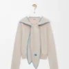 Scarf Sweater in Wool Scarf Sweater in Wool