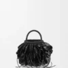 Shell Bucket in Woven Calfskin Shell Bucket in Woven Calfskin