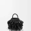 Shell Bucket in Woven Calfskin Shell Bucket in Woven Calfskin