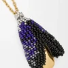 Shell Necklace in Sterling Silver and Beads Shell Necklace in Sterling Silver and Beads
