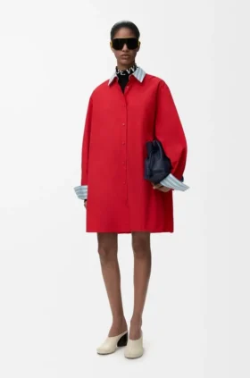 Shirt Dress in Cotton Shirt Dress in Cotton
