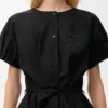 Shirt Dress in Cotton Blend