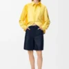Shirt in Nappa Lambskin